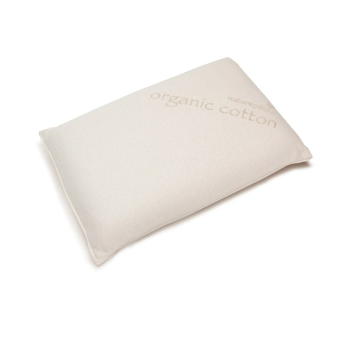 Top view Naturepedic Solid Organic Latex Pillow